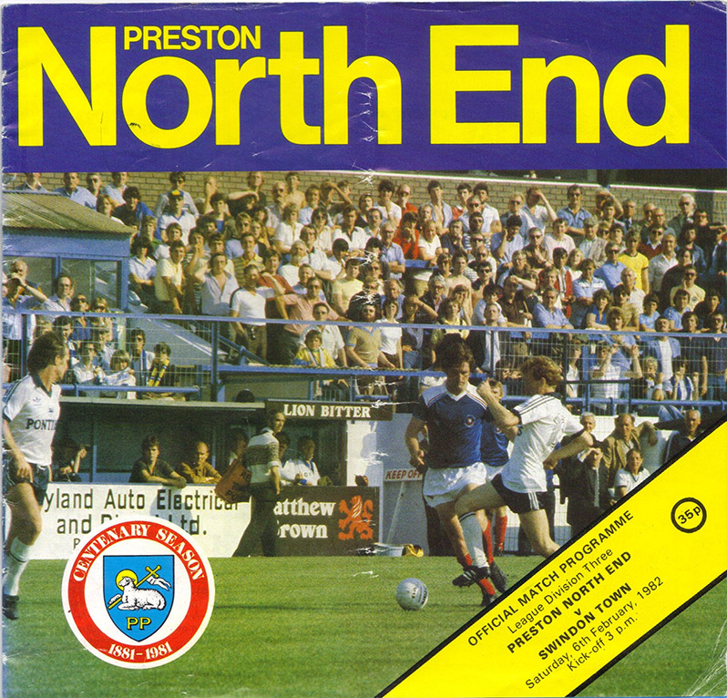 <b>Saturday, February 6, 1982</b><br />vs. Preston North End (Away)